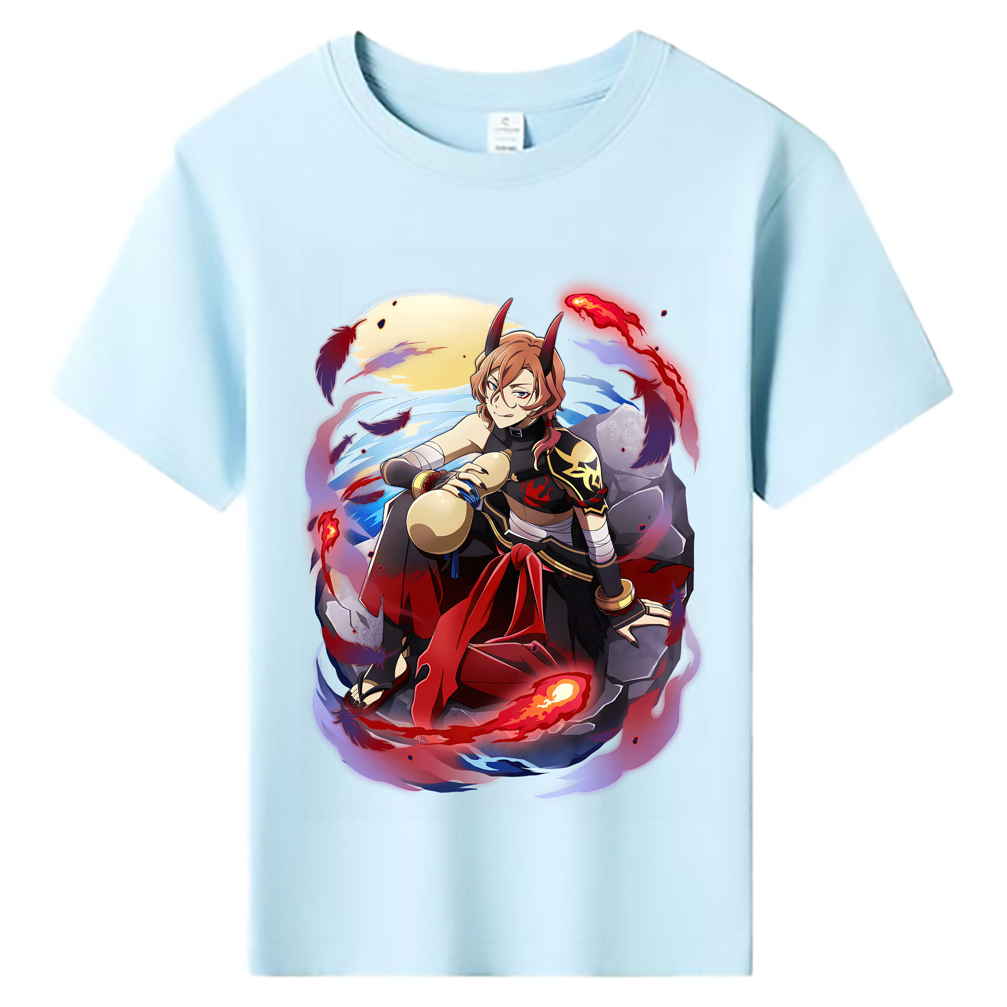 （画像用） 文豪ストレイドッグス Bungo Stray Dogs 綿100％キッズTシャツ（フロントプリント）